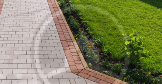 , braer, trotuarnaya_plitka, ral_3005, landshaftnyy_dizayn