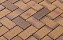 Тротуарная клинкерная брусчатка Vandersanden Reggio оранжевая, 200*100*52 мм