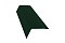Планка карнизная 100х65 0,5 GreenCoat Pural с пленкой RR 11 темно-зеленый (RAL 6020 хромовая зелень)