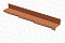 Планка примыкания правая AeroDek Tradition терракота