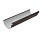 Желоб 3м GLC PVC 152мм RAL 8019 (коричневый)