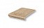 Клинкерная ступень флорентинер Stroeher Keraplatte Roccia 835 sandos 340x294x12 мм