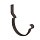 Крюк короткий усиленный модернизированный с комплектом крепления, 100/150 (00000032417)