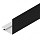 Профиль для оконных и дверных проёмов 100/100 факт (Чёрный изумруд матовый (RR33))