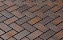 Тротуарная клинкерная брусчатка Vandersanden Calau 45, коричнево-красный, 200*100*45 мм