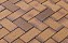 Тротуарная клинкерная брусчатка Vandersanden Reggio оранжевая, 200*100*52 мм