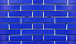 Клинкерный кирпич Vandersanden Z14 кобальто-синий, NF 2 тычка и ложок