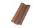 Половинчатая черепица Braas Адриа коричневый