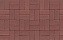 Тротуарная клинкерная брусчатка Muhr №03 Naturrot, 200*100*40 мм