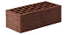 Облицовочный кирпич РКЗ Коричневый руст 1.4 NF