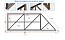 Рамка откатных ворот без заполнения на проем 4х2 метра