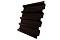 Профнастил H60R 0,5 Satin RAL 8017 шоколад DRIP