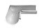 Угол желоба внутренний Optima 90 гр 150мм RAL 9003