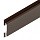 3-D Стыковочный H-профиль 100 (Тёмно-коричневый (RR32))