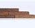 Кирпич керамический 0.75 НФ Flash Coral (ригельный) Красная Гвардия