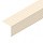 Планка угловая внешняя 50х50мм фактурная (Слоновая кость матовый (RAL1015))