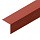 Планка угловая внешняя 50х50мм фактурная (Бургундский (RR29))