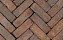 Клинкерная тротуарная брусчатка Penter Gala wasserstrich tumbled, 200*65*85 мм