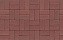 Тротуарная клинкерная брусчатка Muhr №03 Naturrot, 200*100*52 мм