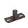 Держатель для хомута под метиз (Тёмно-коричневый (RR32))