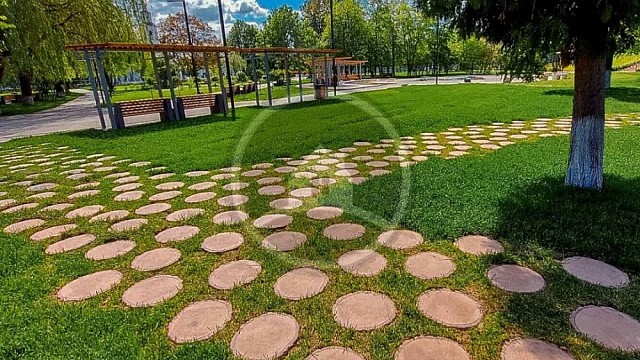 , steinrus, malye_arkhitekturnye_formy, materialy_dlya_moshcheniya, korichnevyy, landshaftnyy_dizayn