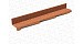 Планка примыкания левая  Decra Cl терракота