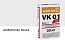 Цветной кладочный раствор quick-mix VK 01.А алебастрово-белый 30 кг