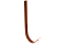Крюк длинный Grand Line 125 мм RAL 8004 терракота