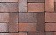 Тротуарная клинкерная брусчатка Muhr №04S Rotbraun-bunt spezial, 200*100*40 мм
