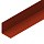 Планка угловая внутренняя 100х100мм (Бургундский (RR29))