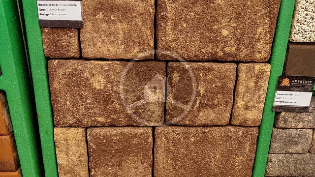 , steinrus, materialy_dlya_moshcheniya, trotuarnaya_plitka, korichnevyy, landshaftnyy_dizayn