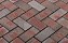 Тротуарная клинкерная брусчатка Vandersanden Catania красно-серая, 200*100*52 мм