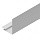 Профиль для оконных и дверных проёмов 100/250 (Светло-серый матовый (RR21))