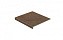 Клинкерная ступень прямоугольная Stroeher Loftstufe Keraplatte Asar 640 maro 294x340x35x11 мм