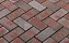 Тротуарная клинкерная брусчатка Vandersanden Catania красно-серая, 200*100*52 мм
