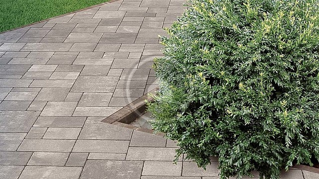 , steinrus, trotuarnaya_plitka, seryy, landshaftnyy_dizayn