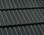Керамическая черепица Nelskamp MS 5, Черный