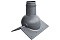 Коньковый элемент Krovent Pipe-Cone серый