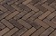 Клинкерная брусчатка ригельная Vandersanden Verona Antica коричневый, 204*67*50 мм