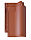 Керамическая черепица Braas Heisterholzer Rubin 11V, Kupferrot