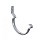 Крюк короткий усиленный модернизированный с комплектом крепления