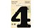 Цифра высотой 110 мм Duck & Dog 4