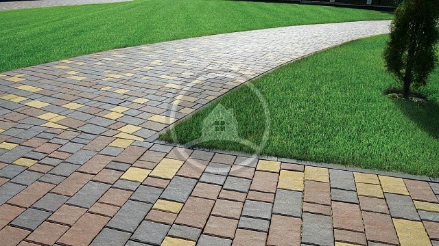 , steinrus, trotuarnaya_plitka, zheltyy, krasnyy, seryy, landshaftnyy_dizayn