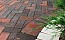 Клинкерная брусчатка ЛСР Глазго темно-красный флэшинг, 200*100*50 мм