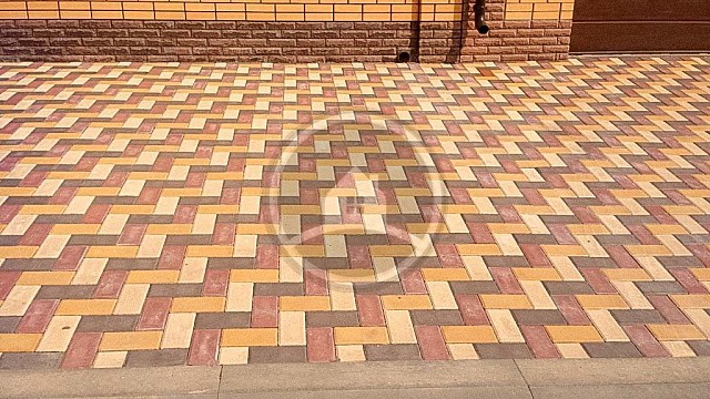 , steinrus, materialy_dlya_moshcheniya, trotuarnaya_plitka, belyy, zheltyy, korichnevyy, krasnyy, landshaftnyy_dizayn