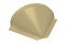Заглушка конусная PE RAL 1014 слоновая кость