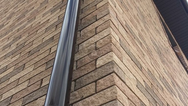 , qbrick, oblitsovochnyy_kirpich, korichnevyy_pestryy, dom, stena