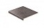 Клинкерная ступень прямоугольная рядовая Stroeher Loftstufe Gravel Blend 963 black 294х340х35х11 мм