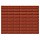 Тротуарная плитка BRAER Прямоугольник, Красный, h=60 мм