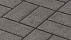 Тротуарная плитка Брусчатка «Серая» 80 мм
